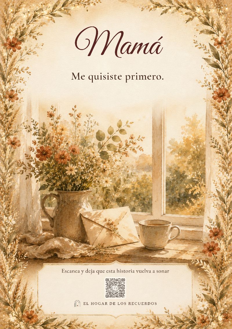 Lámina de la historia Gracias mama