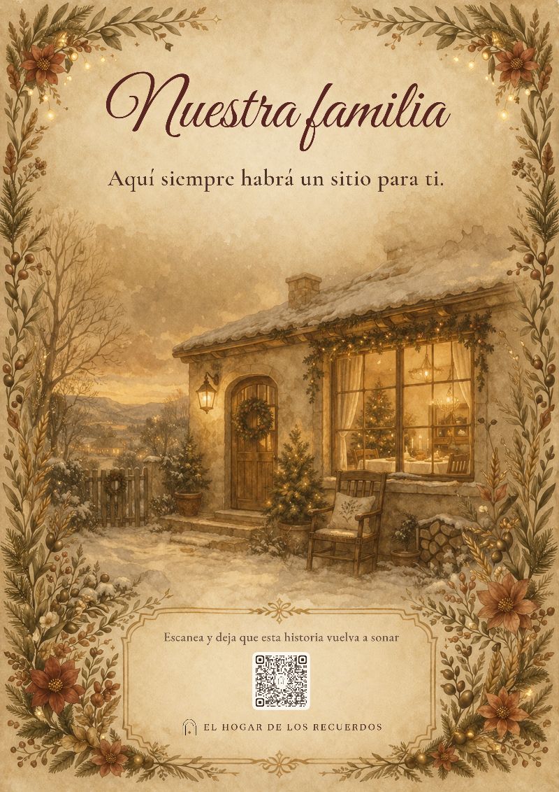 Lámina de la historia Nochebuena
