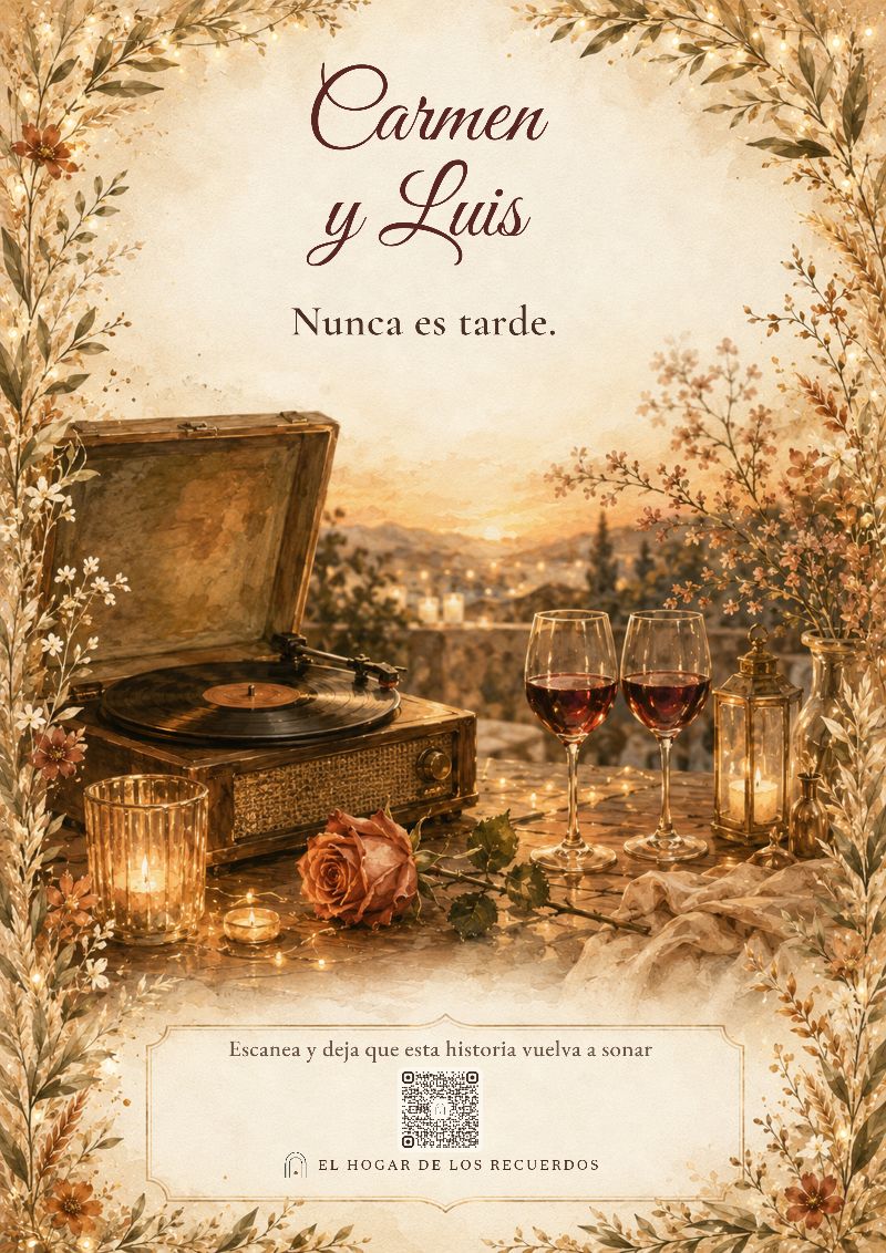 Lámina de la historia Nunca es tarde