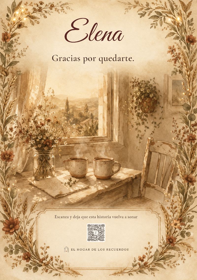 Lámina de la historia Nunca te lo dije