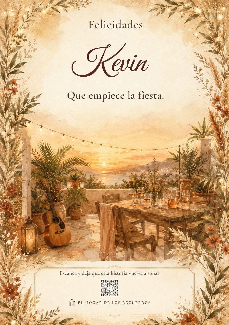 Lámina de la historia Que empiece la fiesta