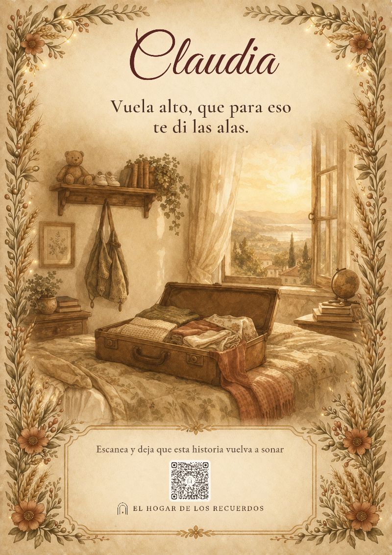 Lámina de la historia Vuela Claudia